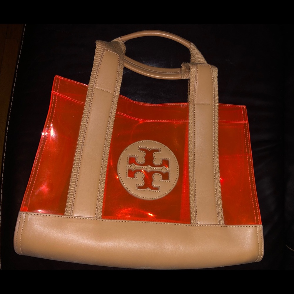 Tory Burch tote 26 (orange) - Picture 1 of 6